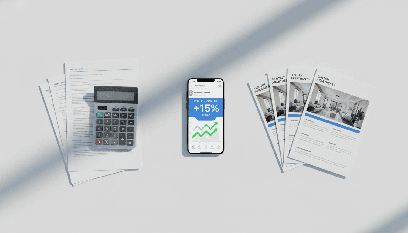 Real estate investment planning documents and financial tools